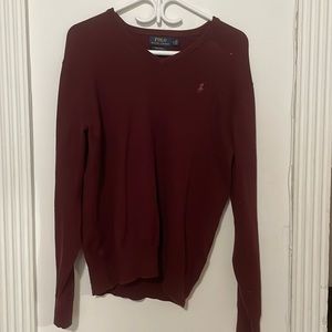 Pima Cotton Polo Ralph Lauren V neck.